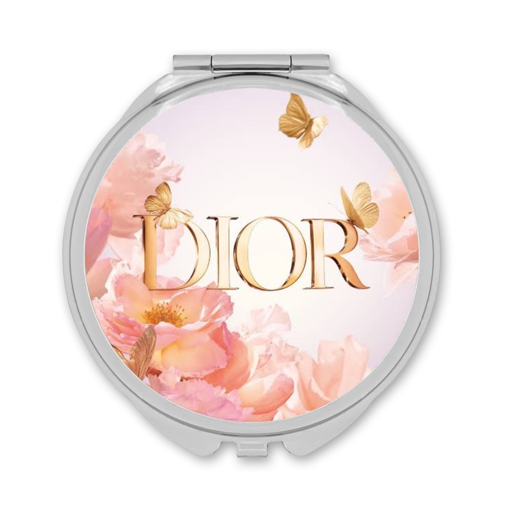 HANDMADE FASHION Double Sided Compact Mirror - Picture 1 of 3